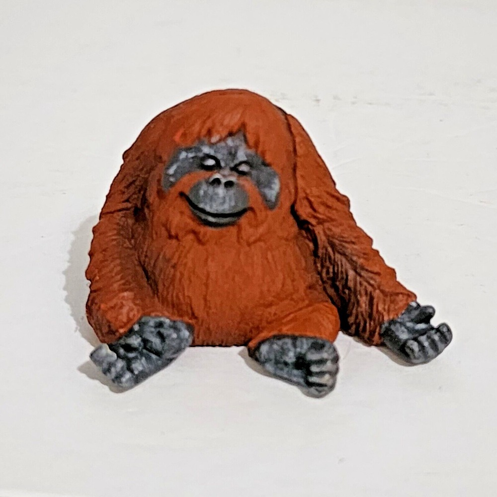 Panda's ana T-ARTS Gorilla Animal Figure 1 1/4" Zoo Safari PVC